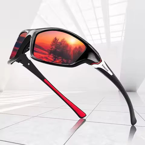 Fashion Sports Sunglasses Polarized UV Protection Personalized Glasses Round Frame Metal Men's And Women's UV400 Eyewear